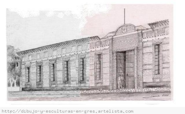 La escuela SB como cuartel.