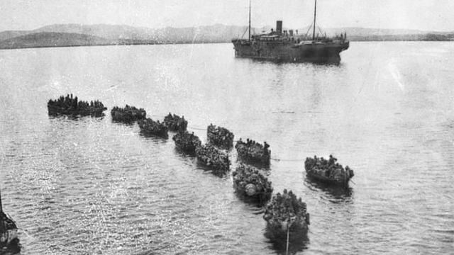 The Landing of Gallipoli