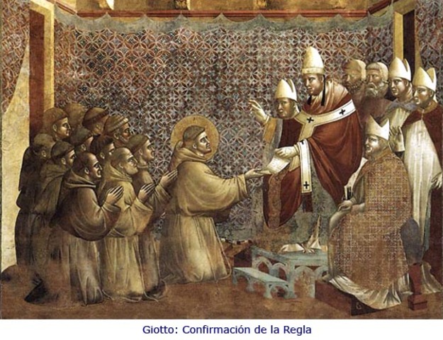 Inicio de la orden de los Franciscanos.