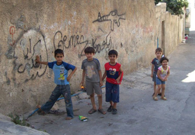 los niños en la calle