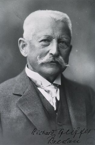 richard pfeiffer describe los componentes termolabiles y termoestables del suero que producen la lisis de bacterias tratadas con anticuerpos