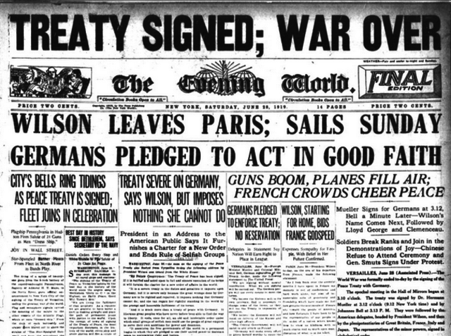 Treaty of Versailles