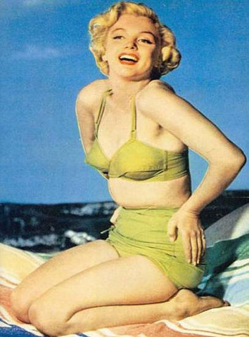 Two Piece Bathing Costume