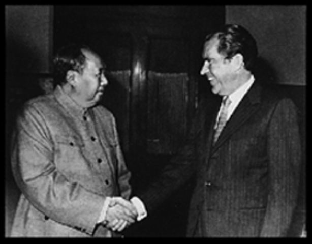 President Nixon Meets With Communist Leaders