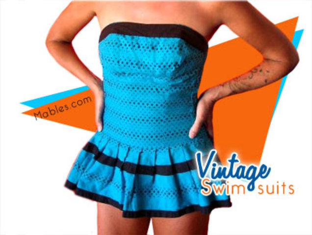 bathing costumes are more showy...