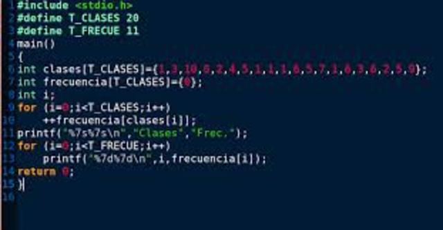 !er lenguaje que aprendi en la universidad