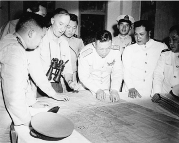 The communists take power and the Nationalists escape to Taiwan