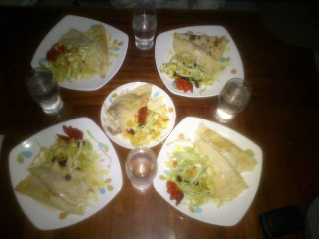 Cena para cumpleaños de la madre