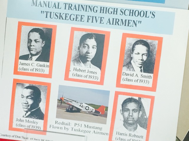 Manual sends five graduates to fight with the Tuskegee Airmen