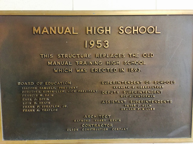 Manual High School is rebuilt after fire