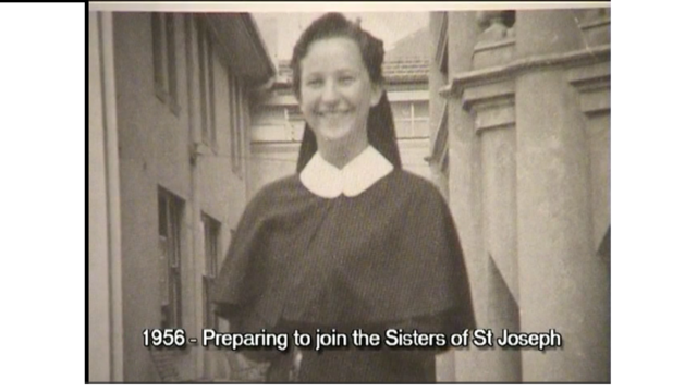 Irene joining the Sisters of St. Josephs