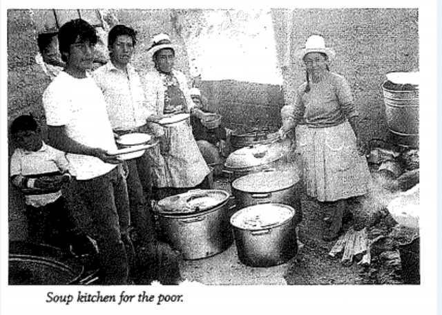 Irene is publicy trialed- guity for feeding the poor