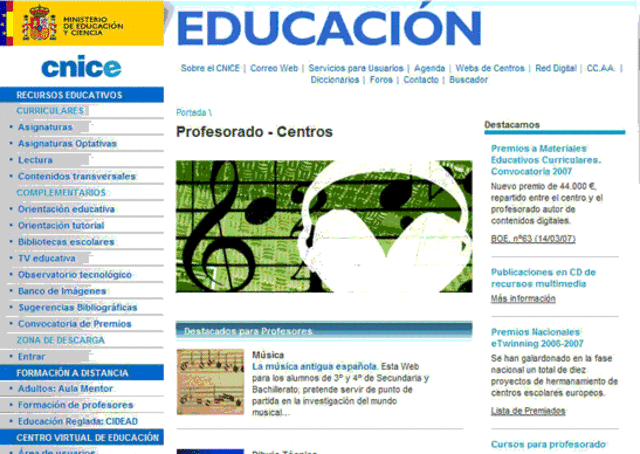 Creacion del C.N.I.C.E