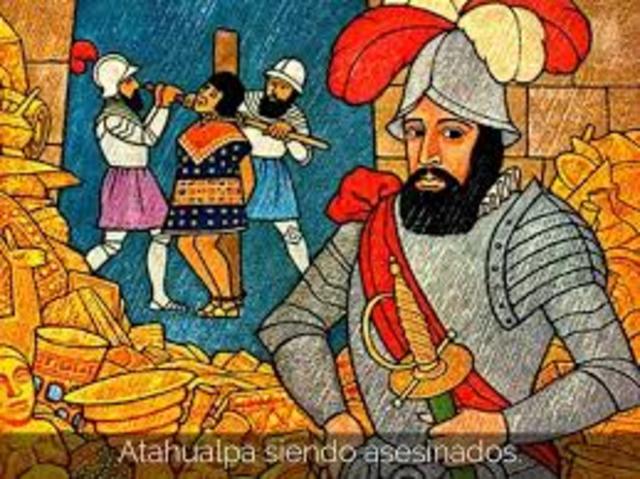 Francisco Pizarro inicia la conquista del Imperio incaico.