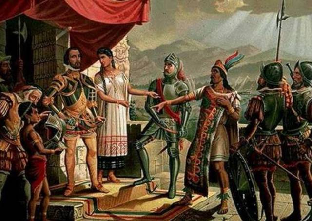Hernan Cortes conquista al imperio mexicano
