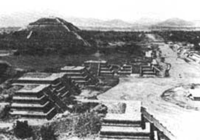Destruccion de Teotihuacán