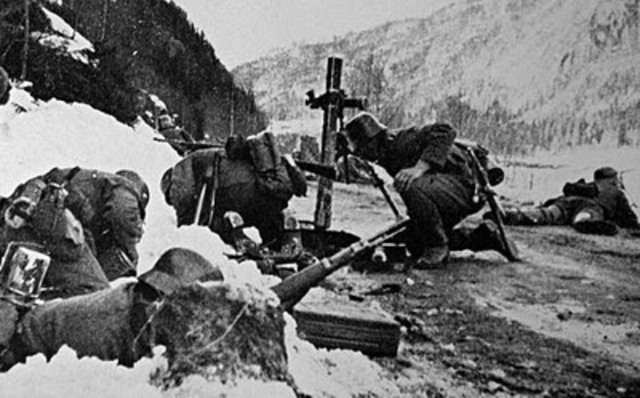 Invasión de Dinamarca y Noruega