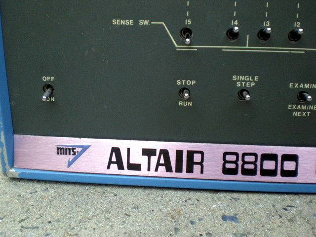 Microcomputador Altair 8800