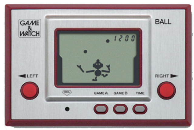 primera consola portatil: Game & Watch