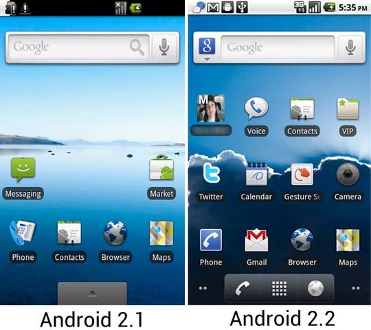 Android 2.2.x Froyo