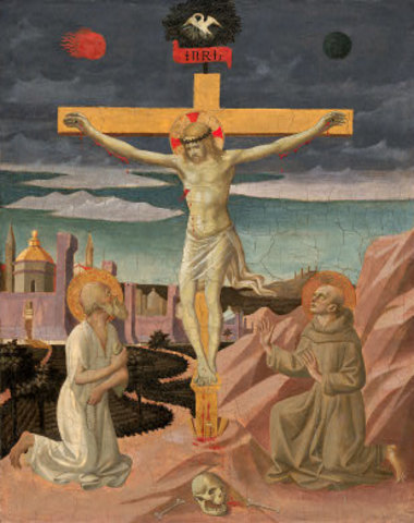 The Crucifixion with St. Jerome and St. Francis