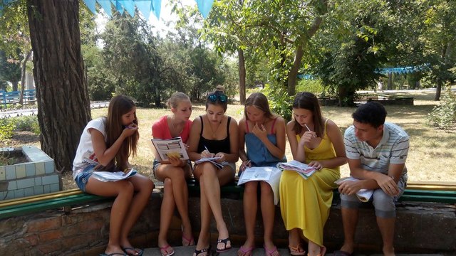 Last lesson in Summer Language Camp