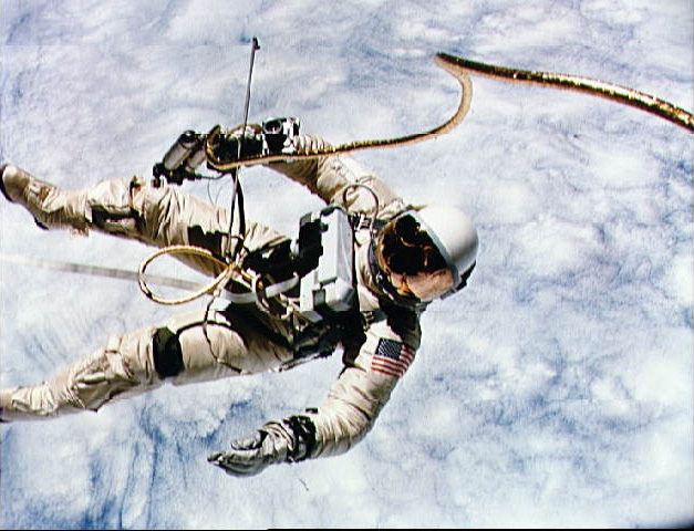 First American spacewalk (USA)