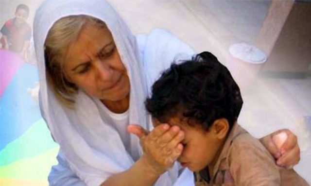 She started helping the poor