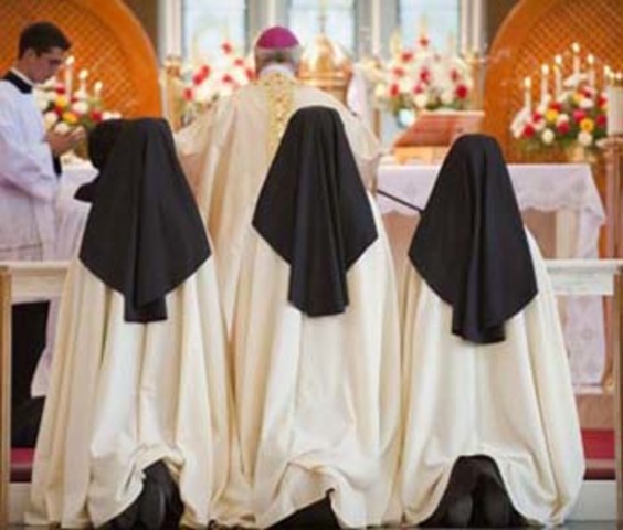 She recieved her final vows