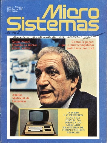 Lançamento da Revista Micro Sistemas