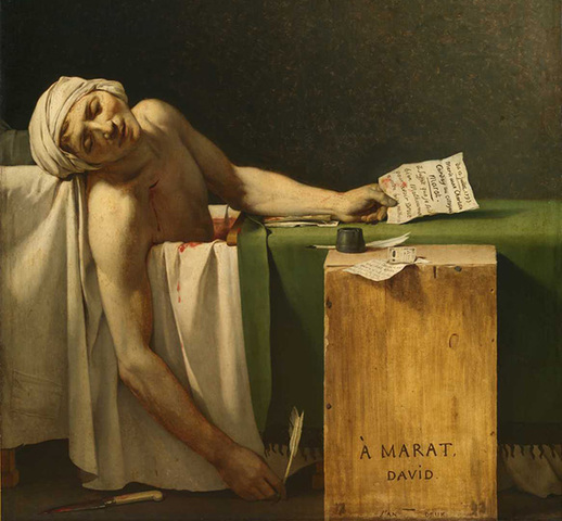 The Death of Marat - Jacques-Louis David