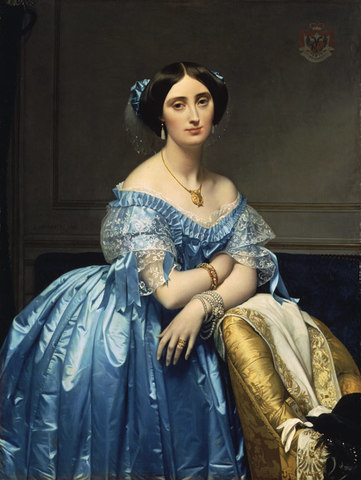 Princesse de Broglie by Ingres