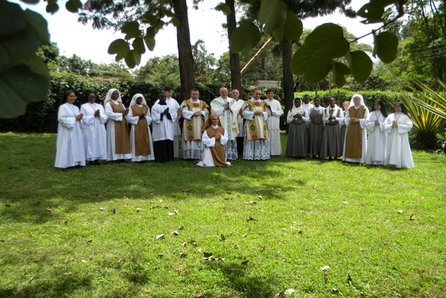 Sr Irene McCormack had her First Vows.