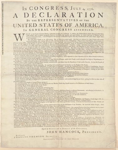 America Gains Independence from British Empire