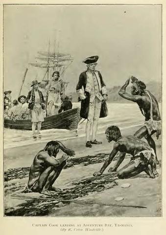 captain cook arrived at botnay bay