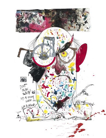 Steadman. "Self-Portrait." (2006).