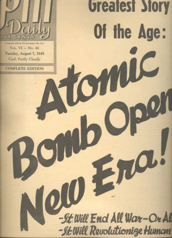 United State's first atomic bomb