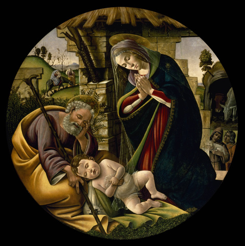 The Adoration of the Christ child