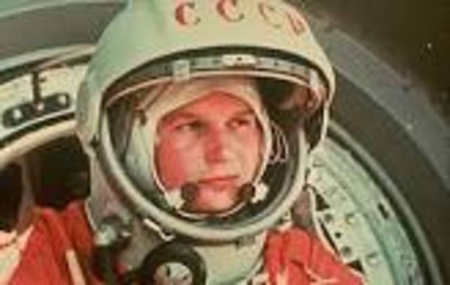 First Woman in Space!