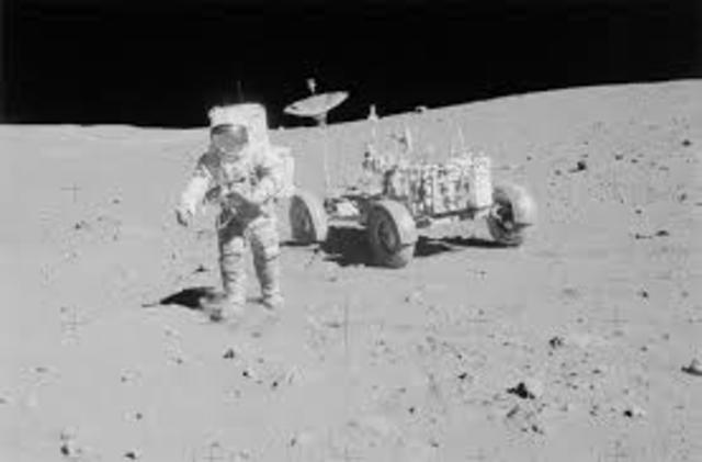 First Vehicle To Drive On Moon