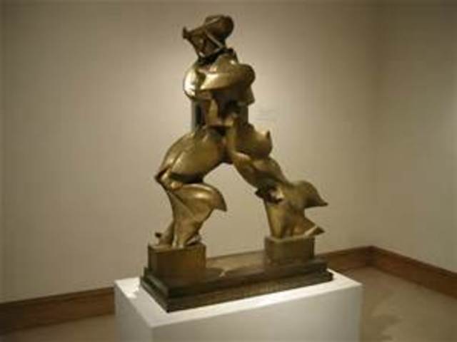 Unique Forms of Coninuity in Space by Umberto Boccioni