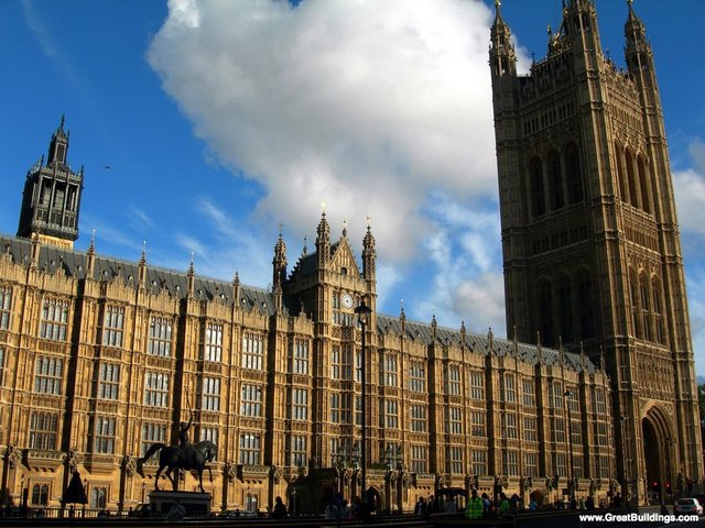 West Minister New Palace, the Houses of Parliament and Big Ben