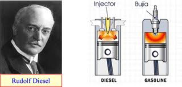 El uso de petróleo como combustible para motores