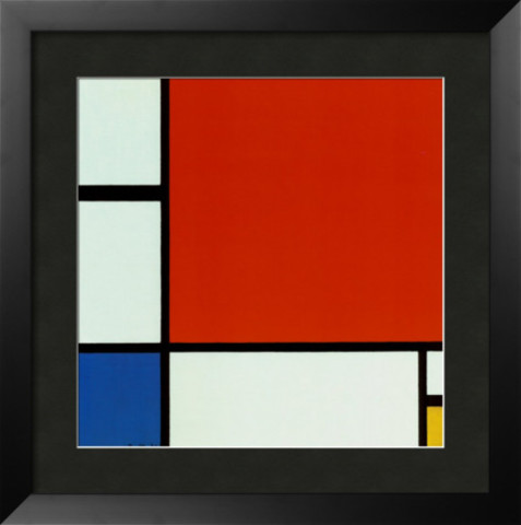 Composition in Red, Blue, and Yellow by Piet Mondrian