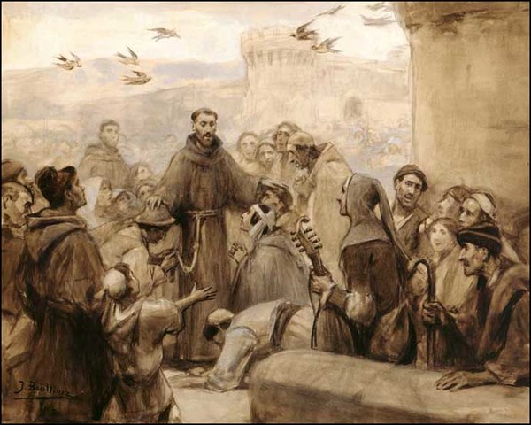 Lenguas derivadas del latín, luchas y Ordenes de Franciscanos y Dominicos (1198- 1216)