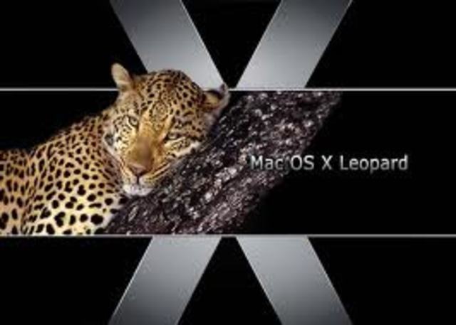Apple lanza al mercado la nueva versión el Mac OS X Leopard 10.5