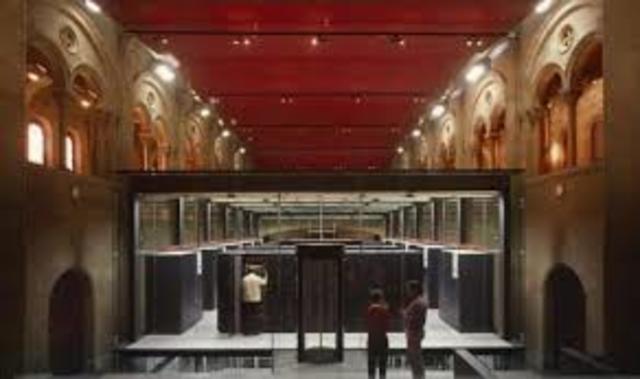 Puesta en funcionamiento del supercomputador MareNostrum en el BSC.