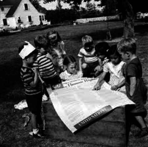 Signing of the Universal Declaration of Human Rights