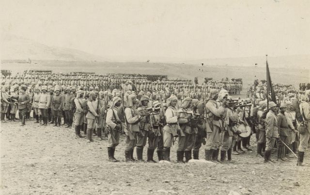 Turkish Troops Gather In Their Masses