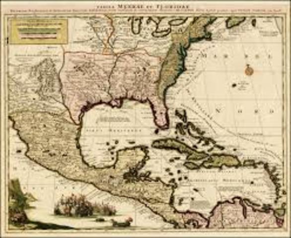 Tabula Mexicae et Floridae
